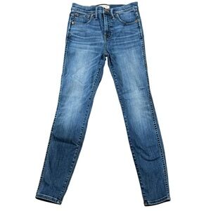 Madewell 10" High Rise Skinny Jeans Size 27
